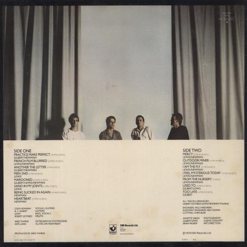 Wire Chairs Missing - 1st - VG UK vinyl LP album (LP record) (727662)